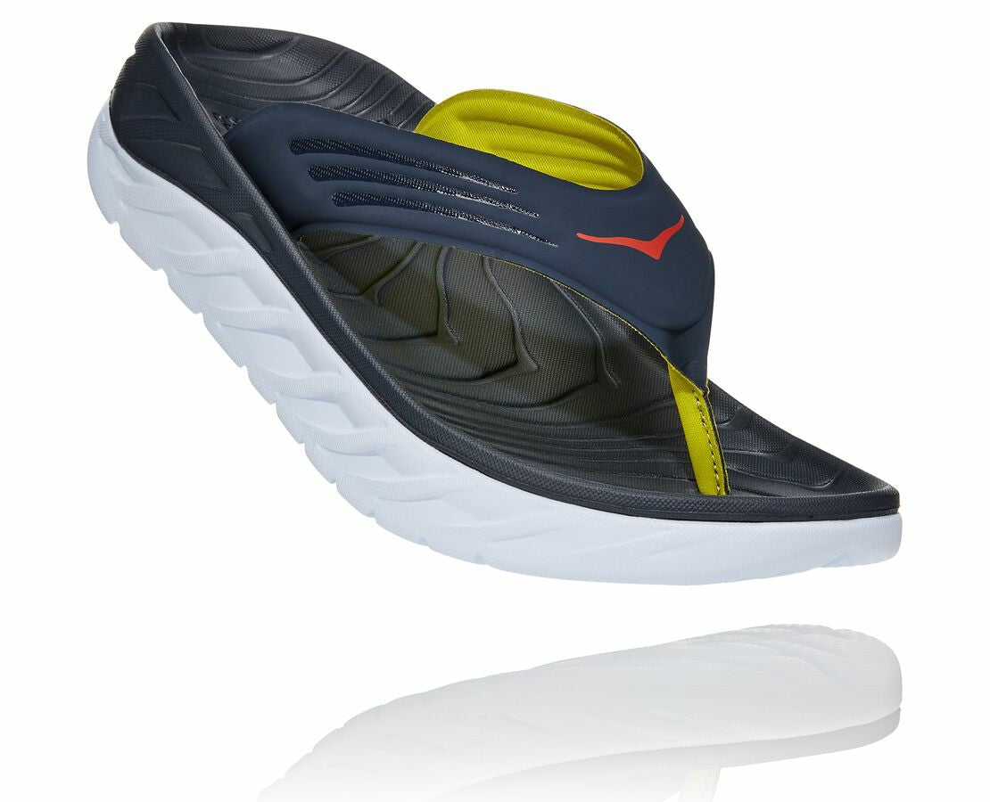 HOKA Ombre Blue / Fiesta - Men's ORA Recovery Flip
