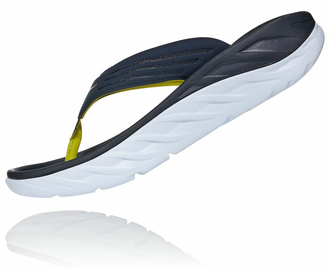 HOKA Ombre Blue / Fiesta - Men's ORA Recovery Flip