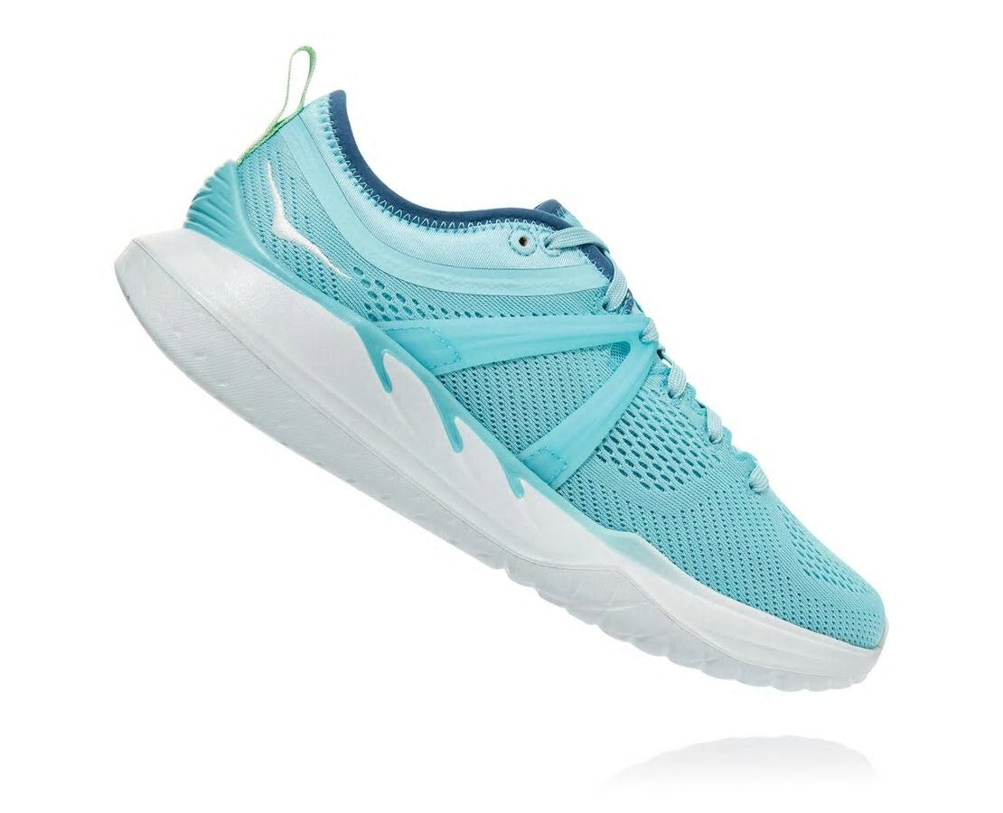 HOKA Antigua Sand / Wan Blue - Women's Tivra