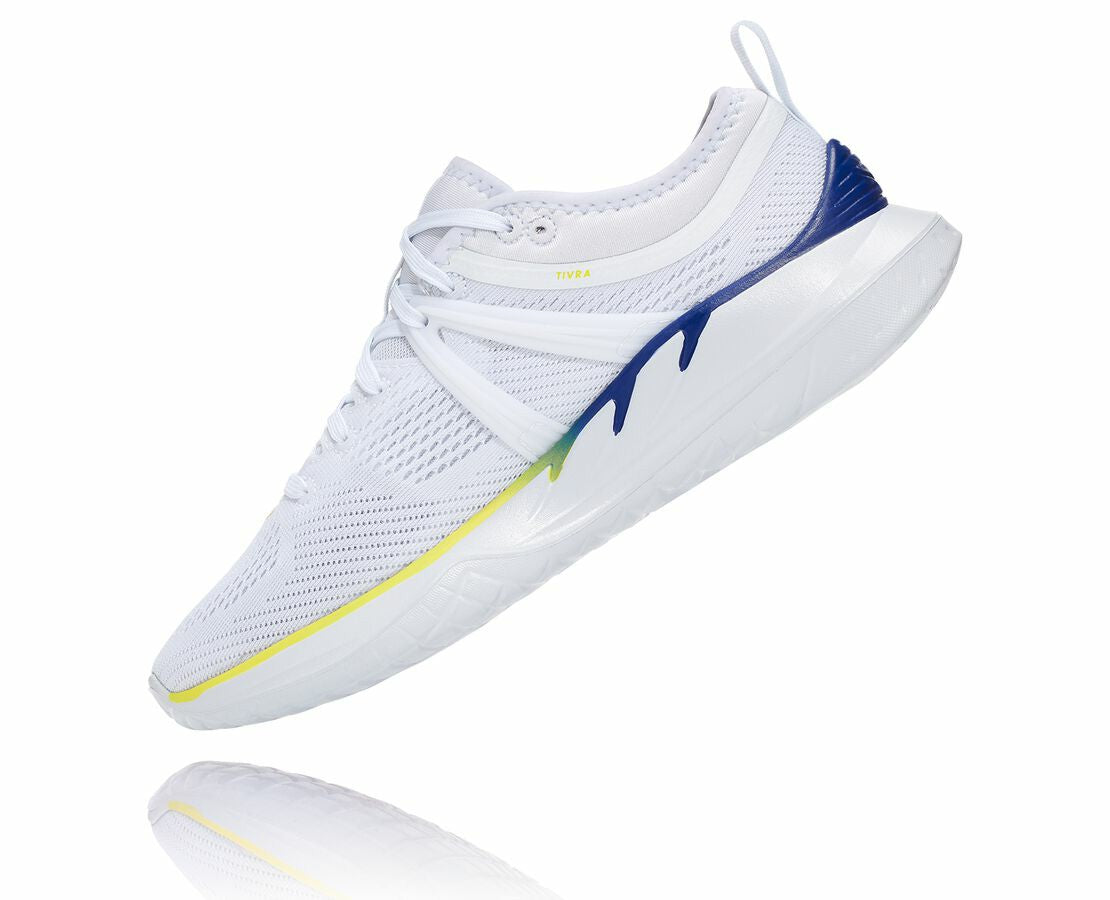 HOKA White / Arctic Ice - Women's Tivra
