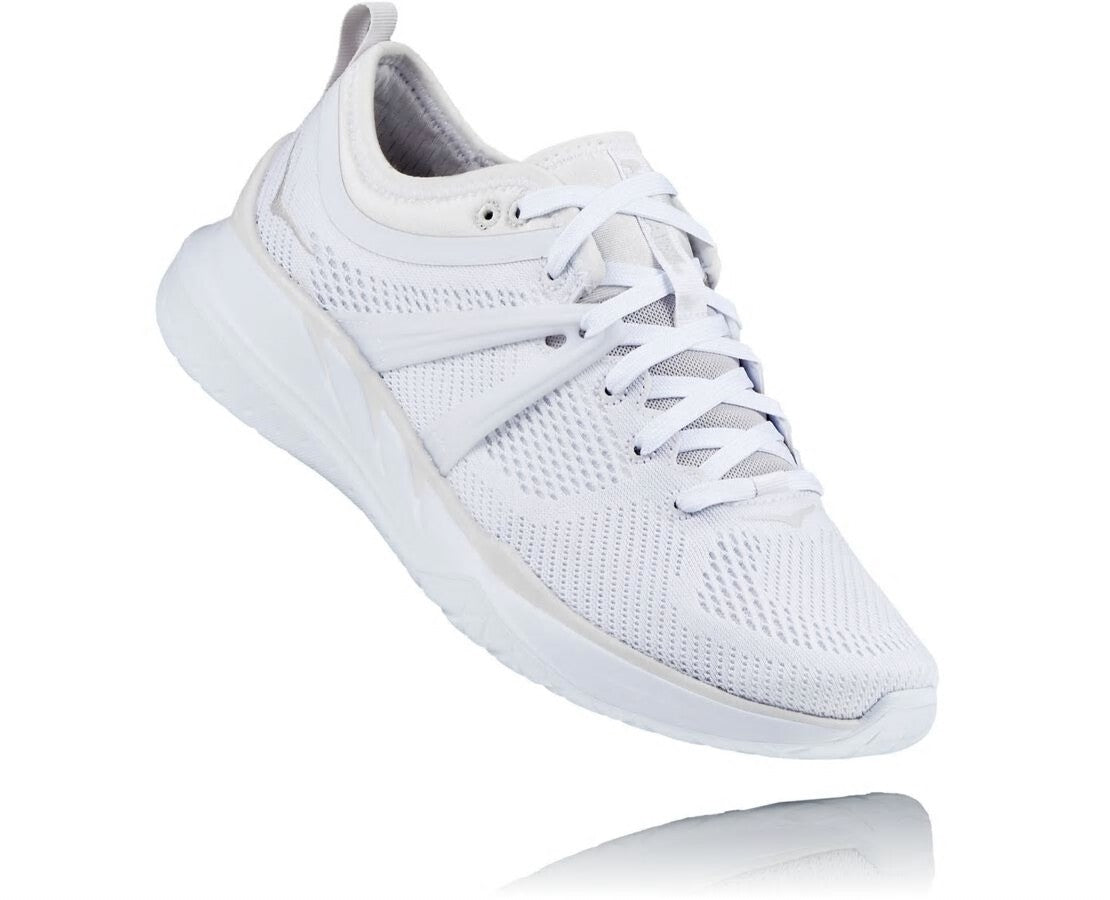 HOKA White / Nimbus Cloud - Women's Tivra