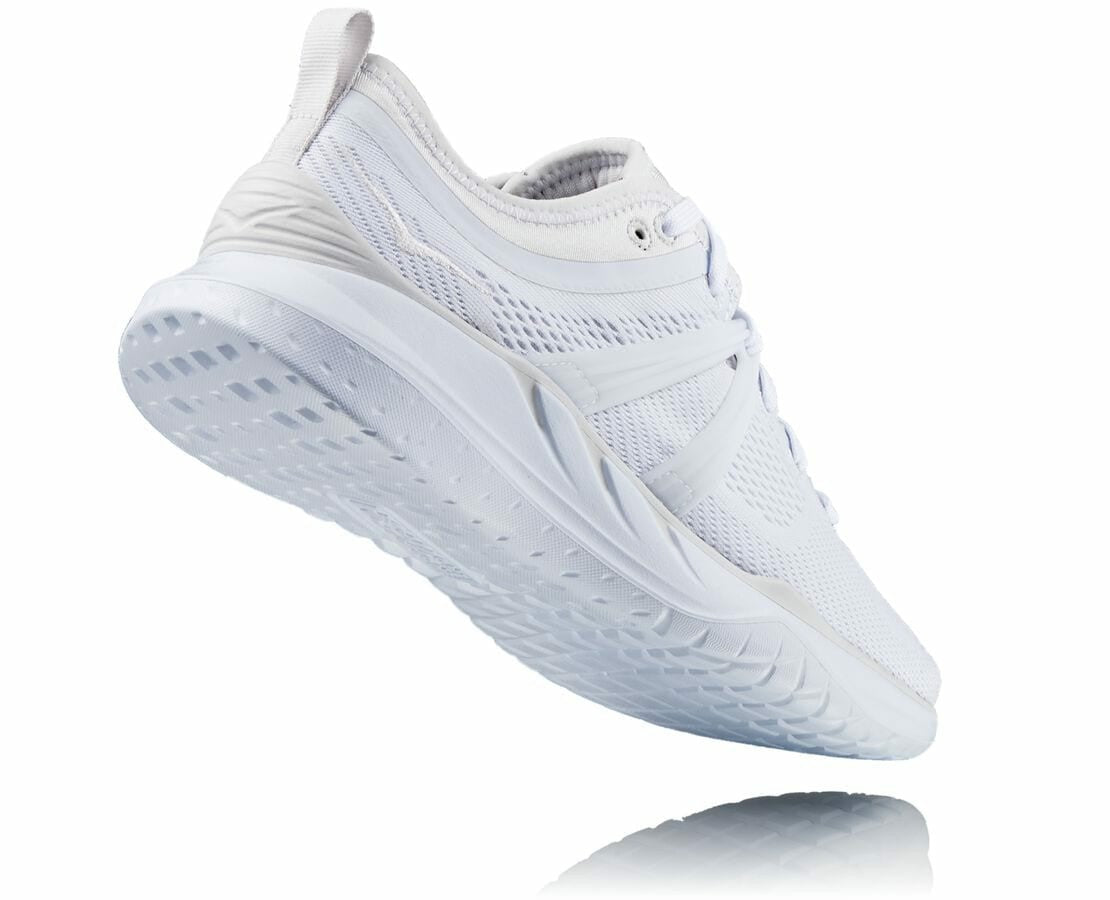 HOKA White / Nimbus Cloud - Women's Tivra