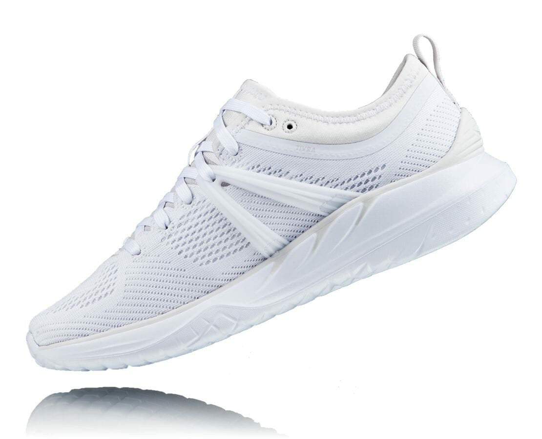 HOKA White / Nimbus Cloud - Women's Tivra