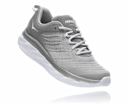 HOKA Frost Gray /Silver Sconce - Men's Akasa