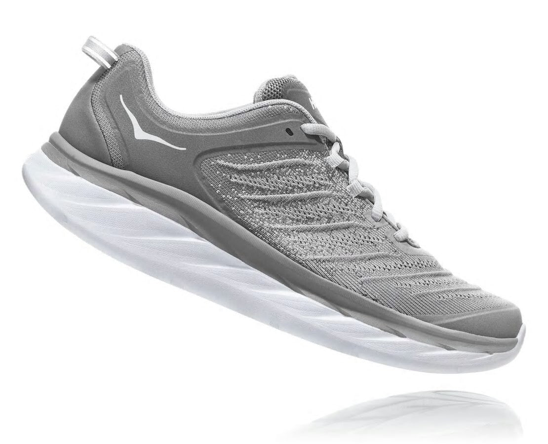 HOKA Frost Gray /Silver Sconce - Men's Akasa