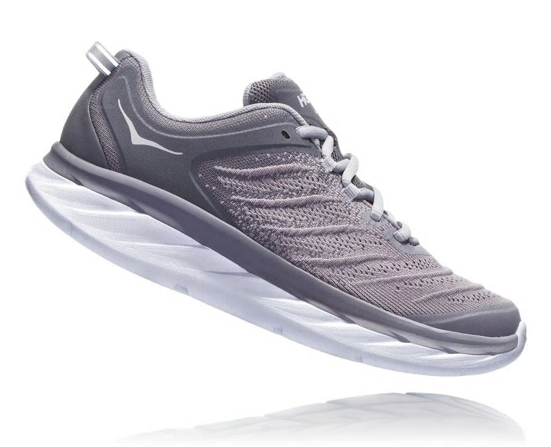 HOKA Frost Gray /Silver Sconce - Women's Akasa