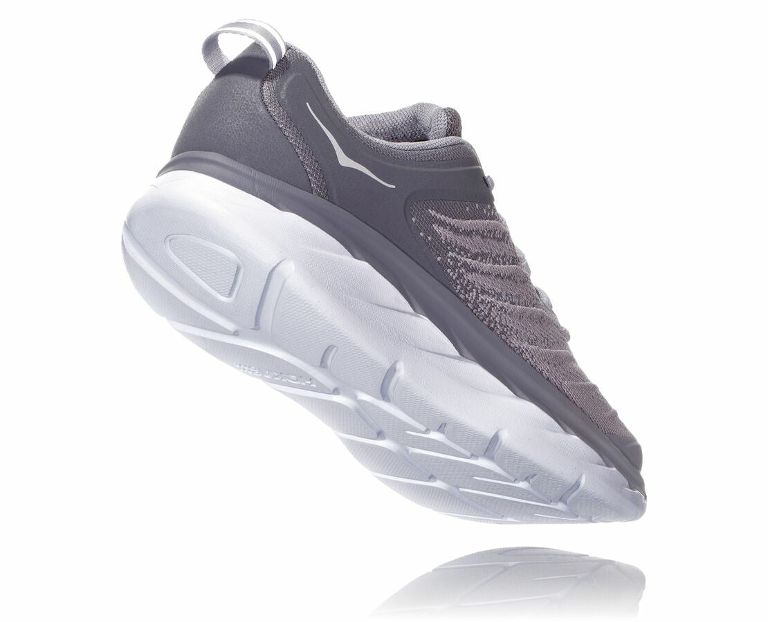 HOKA Frost Gray /Silver Sconce - Women's Akasa