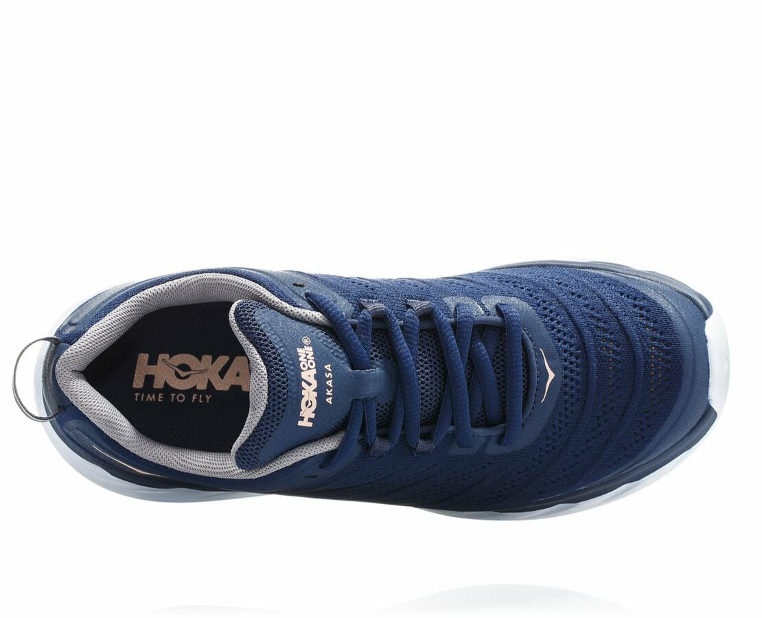 HOKA Mood Indigo / Dusty Pink - Women's Akasa