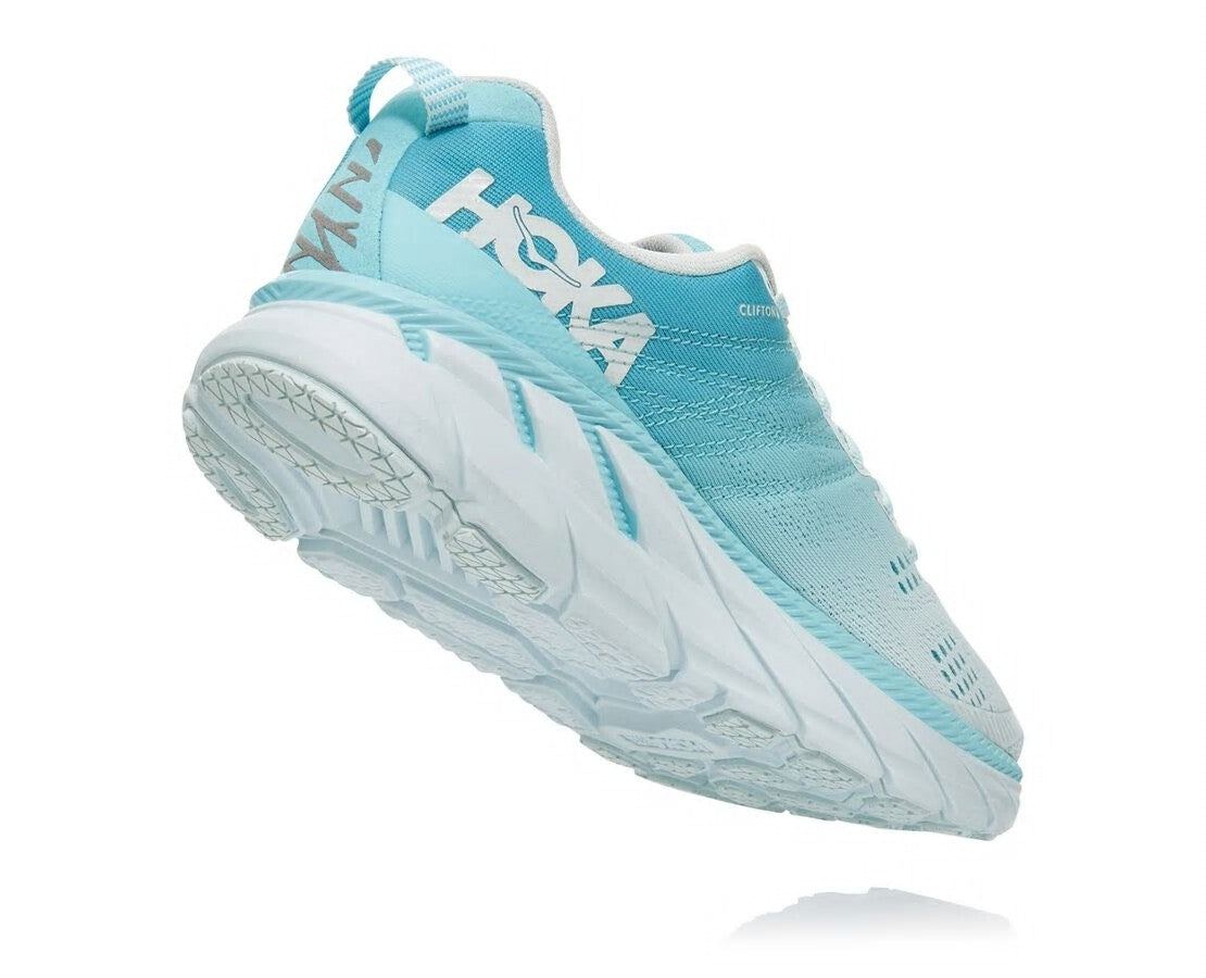 HOKA Antigua Sand / Wan Blue - Women's Clifton 6