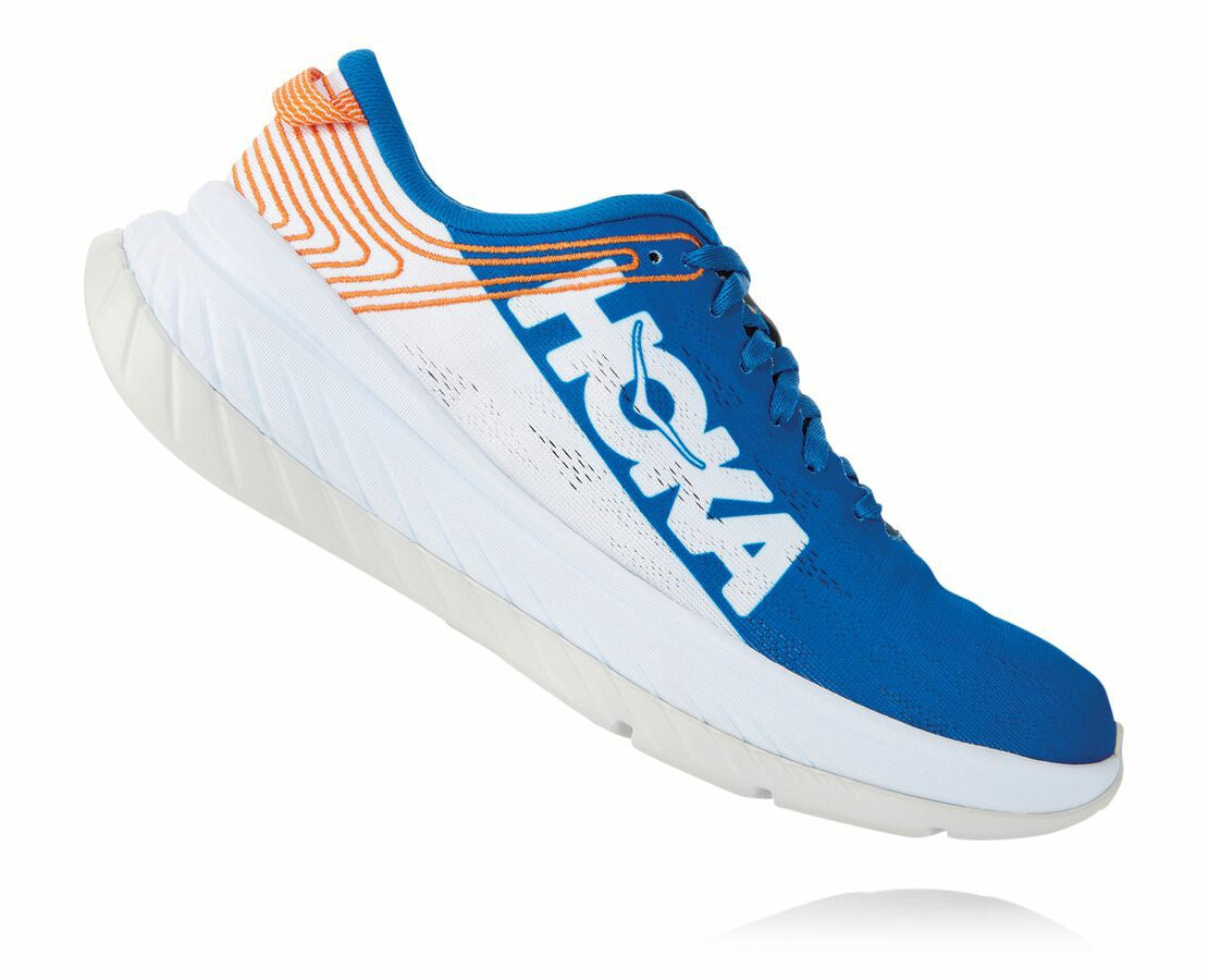 HOKA Imperial Blue / White - Men's Carbon X