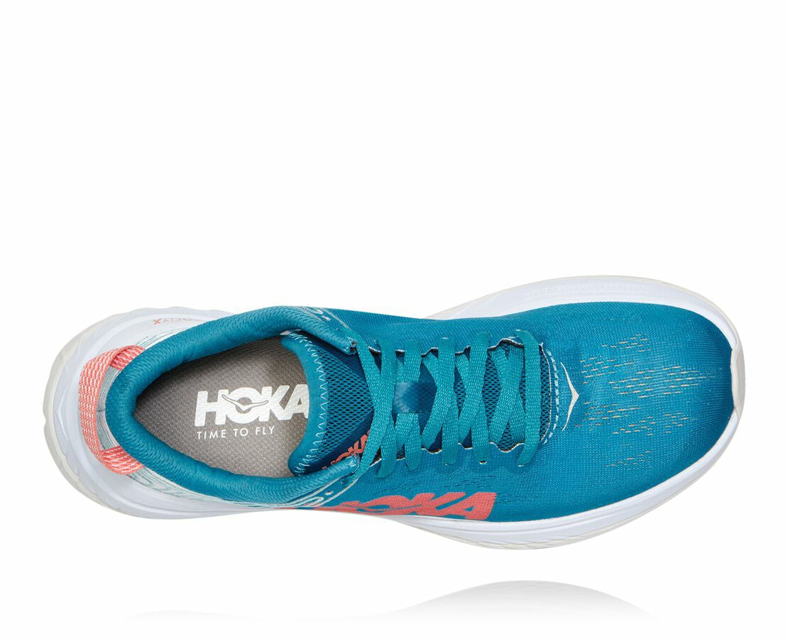 HOKA Caribbean Sea / White - Women's Carbon X