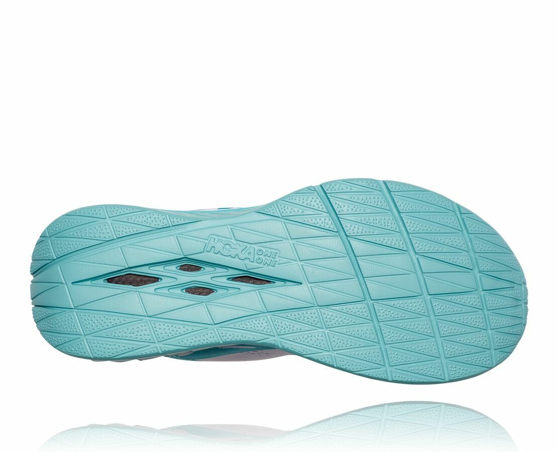 HOKA White / Angel Blue - Women's Carbon X