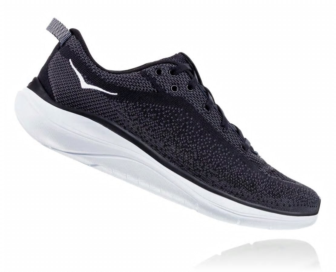 HOKA Black / Dark Shadow - Men's Hupana Flow