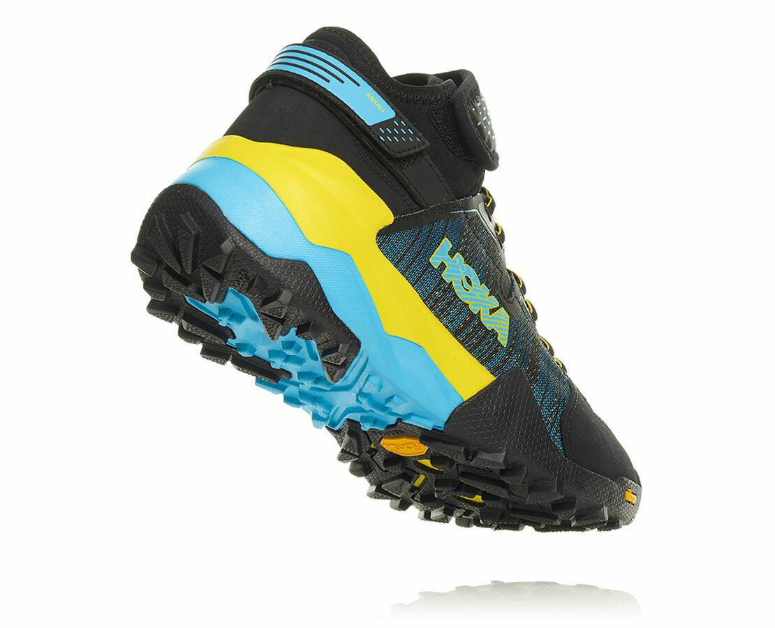 HOKA Black / Cyan / Citrus - Men's Arkali