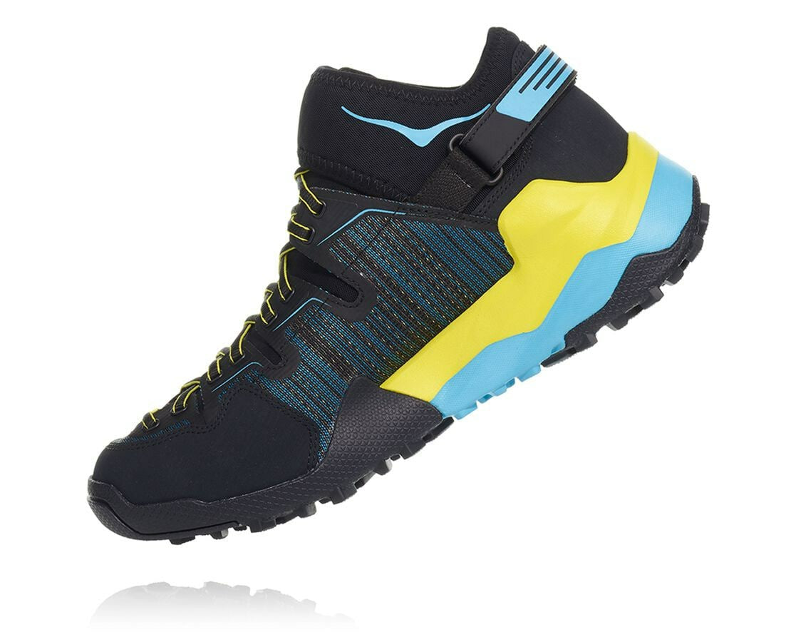 HOKA Black / Cyan / Citrus - Men's Arkali