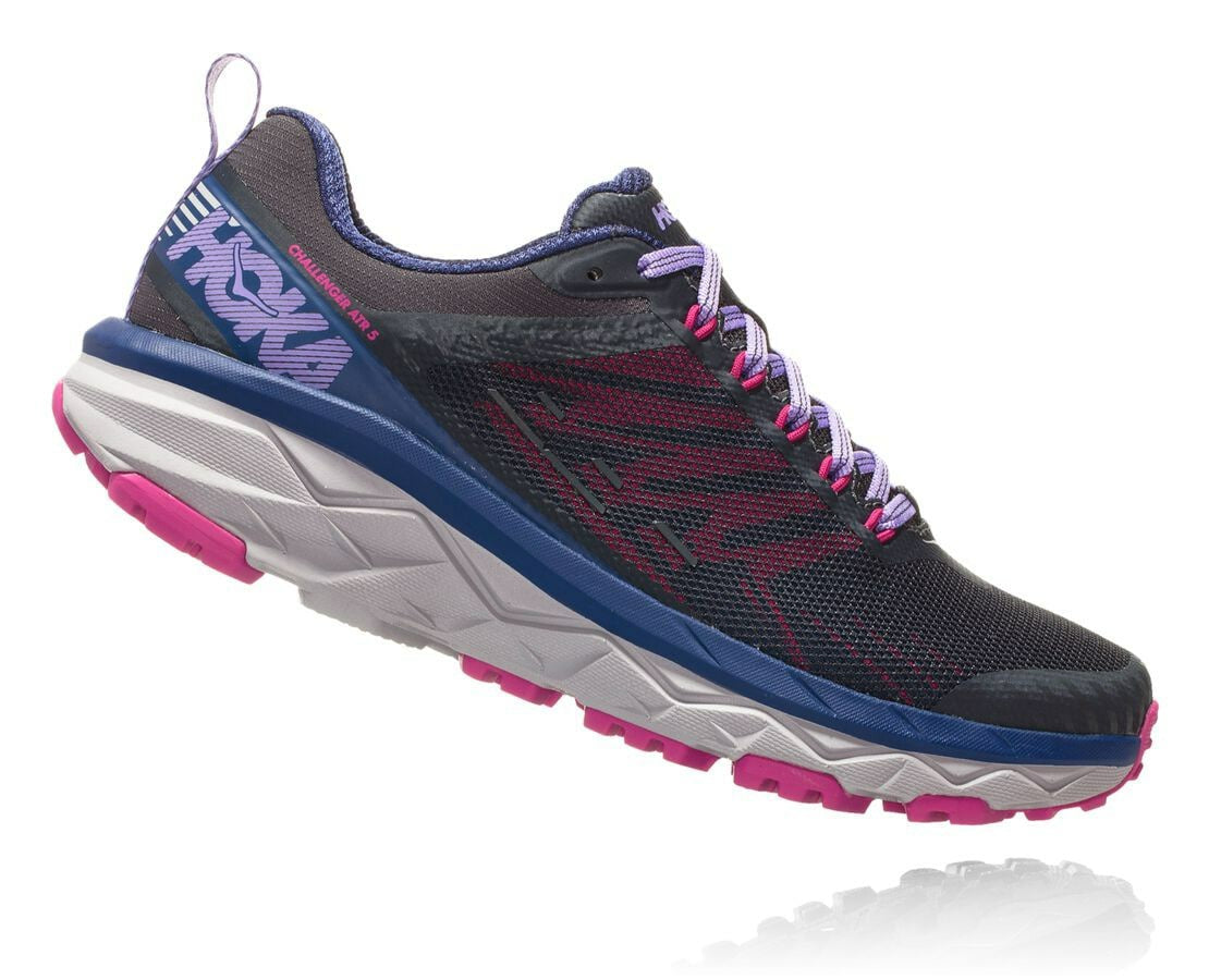 HOKA Ebony / Very Berry - Women's Challenger ATR 5