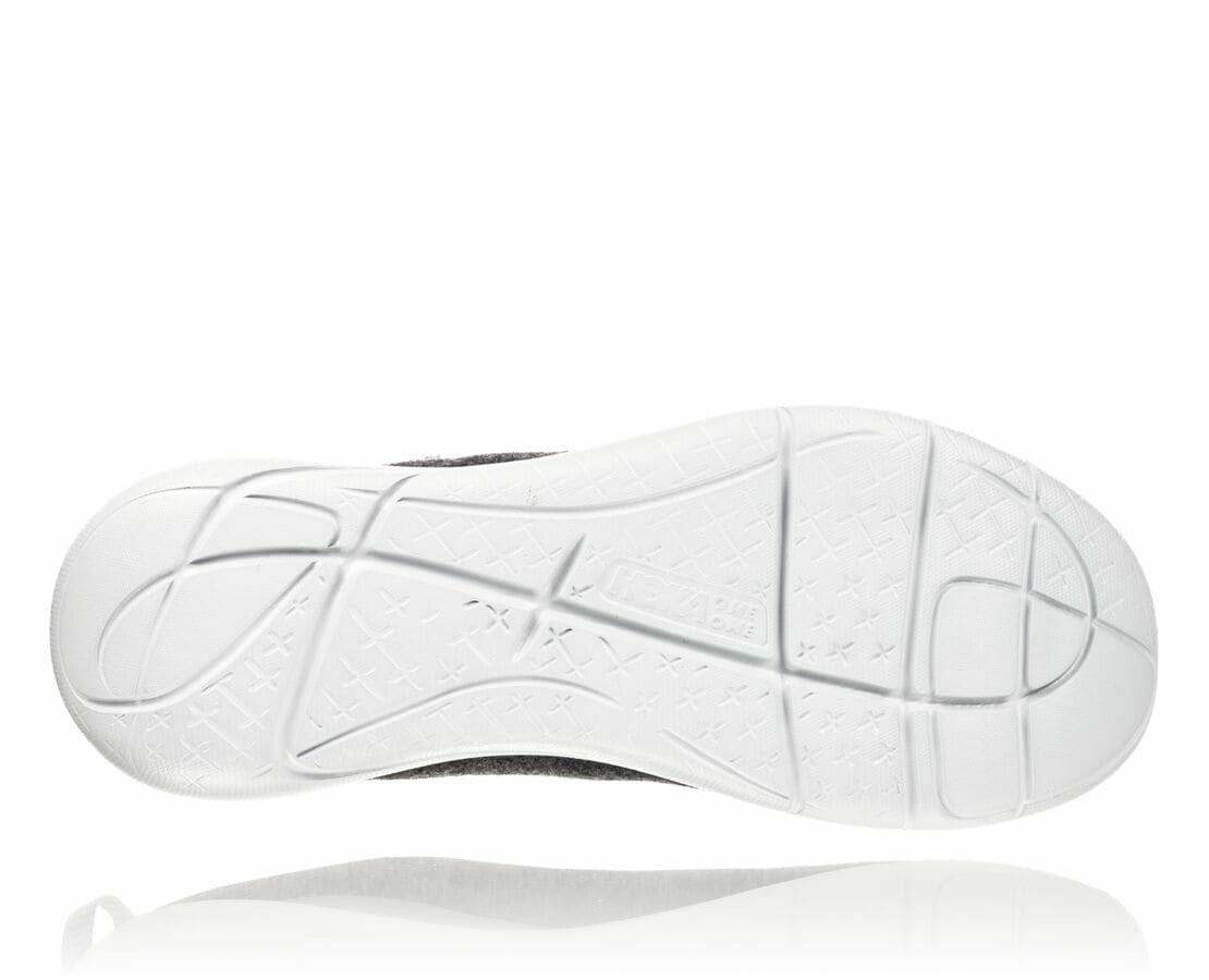 HOKA Dark Shadow / Charcoal Gray - Men's Hupana Flow Wool