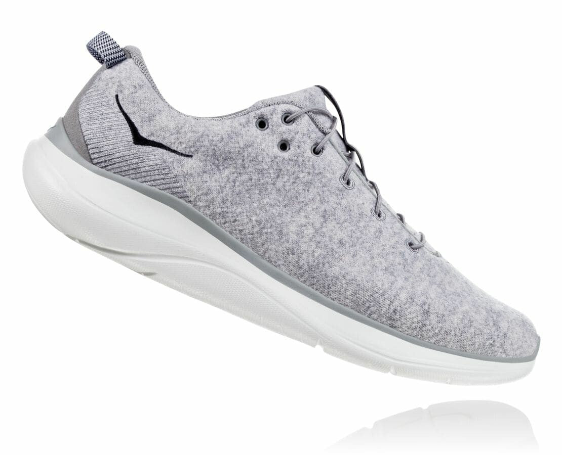 HOKA Lunar Rock / Drizzle - Men's Hupana Flow Wool