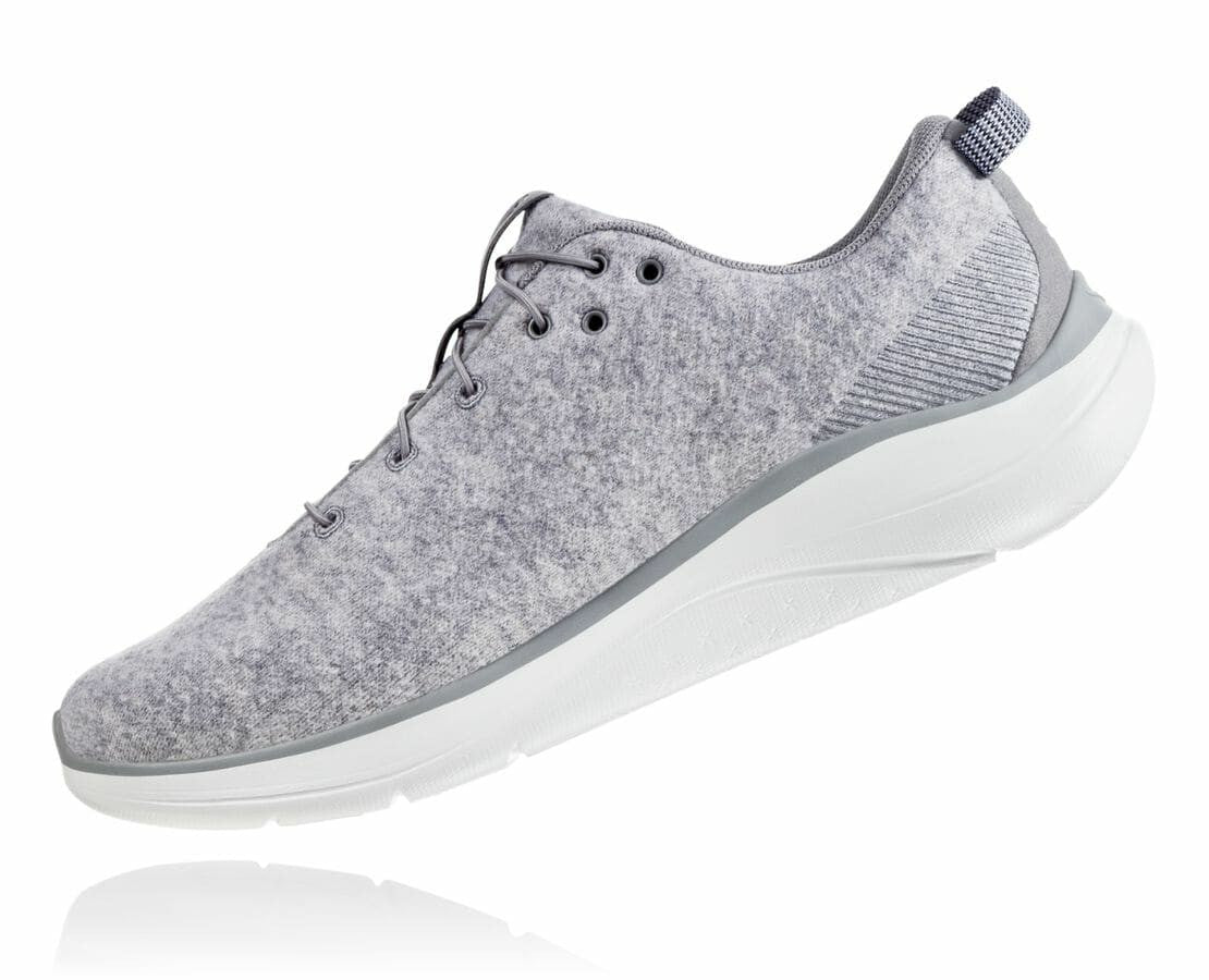 HOKA Lunar Rock / Drizzle - Men's Hupana Flow Wool