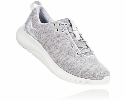 HOKA Lunar Rock / Blanc De Blanc - Women's Hupana Flow Wool