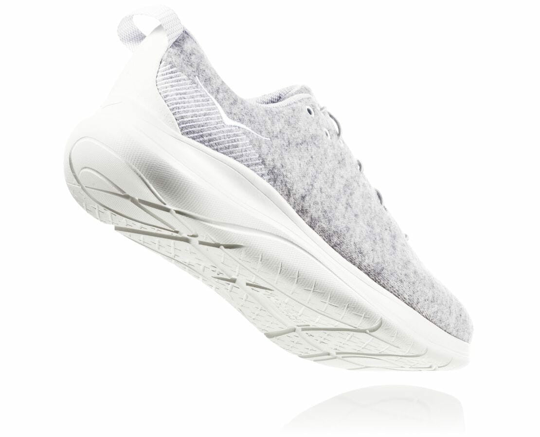 HOKA Lunar Rock / Blanc De Blanc - Women's Hupana Flow Wool