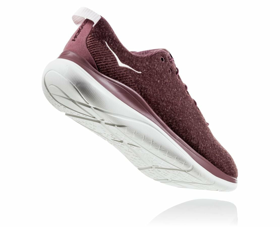 HOKA Rose Brown / Evening Sand - Women's Hupana Flow Wool