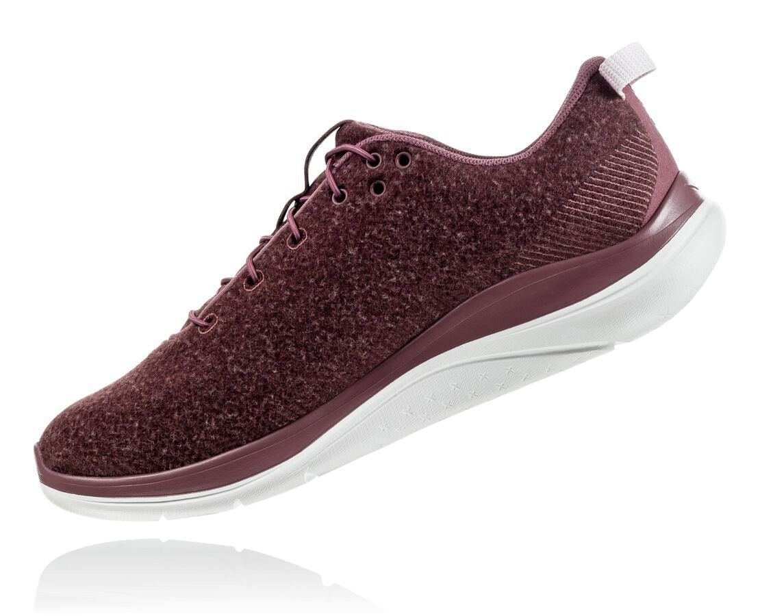 HOKA Rose Brown / Evening Sand - Women's Hupana Flow Wool