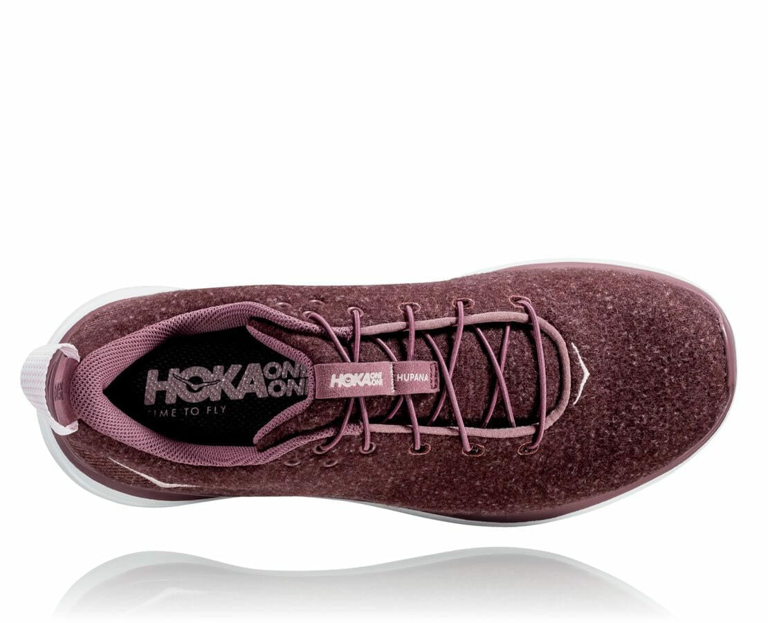 HOKA Rose Brown / Evening Sand - Women's Hupana Flow Wool