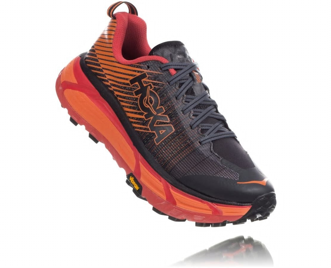 HOKA Black / Poppy Red - Men's EVO Mafate 2