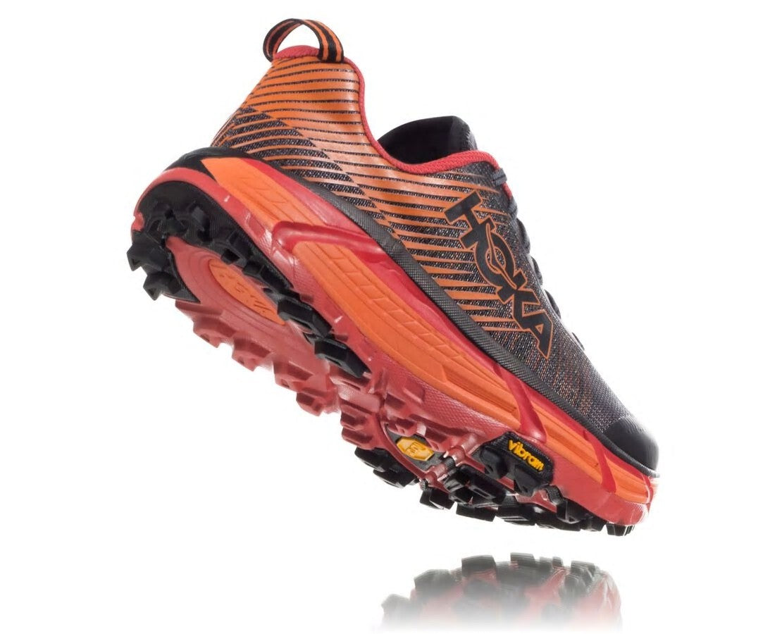 HOKA Black / Poppy Red - Men's EVO Mafate 2