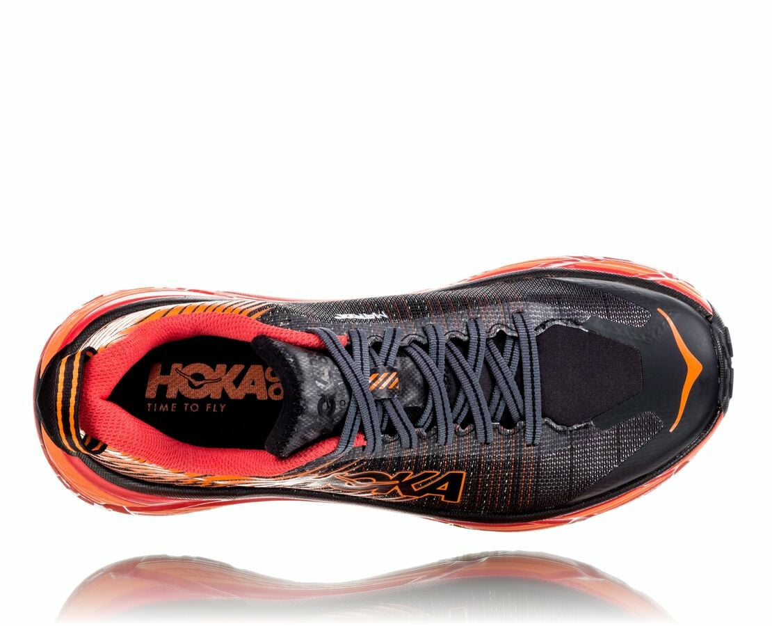 HOKA Black / Poppy Red - Men's EVO Mafate 2