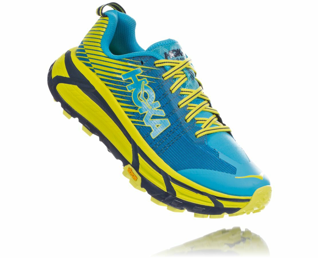 HOKA Cyan / Citrus - Men's EVO Mafate 2