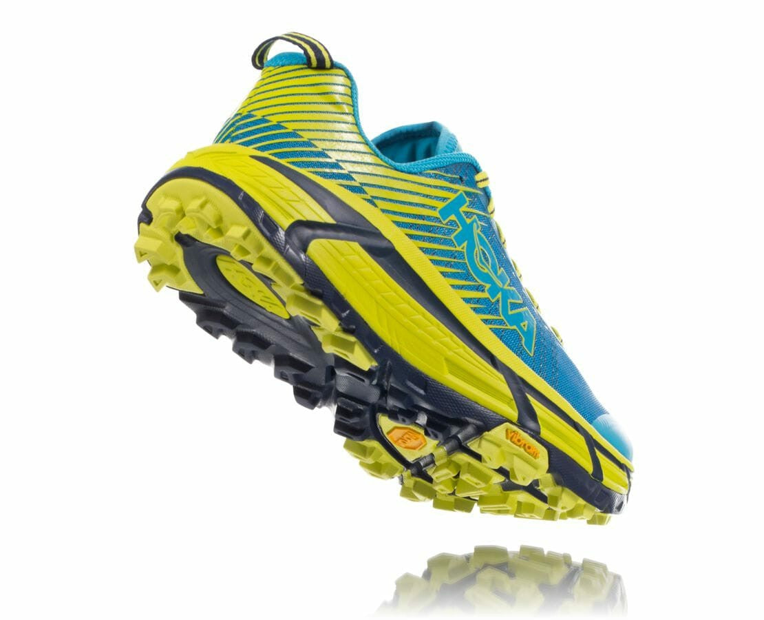 HOKA Cyan / Citrus - Men's EVO Mafate 2