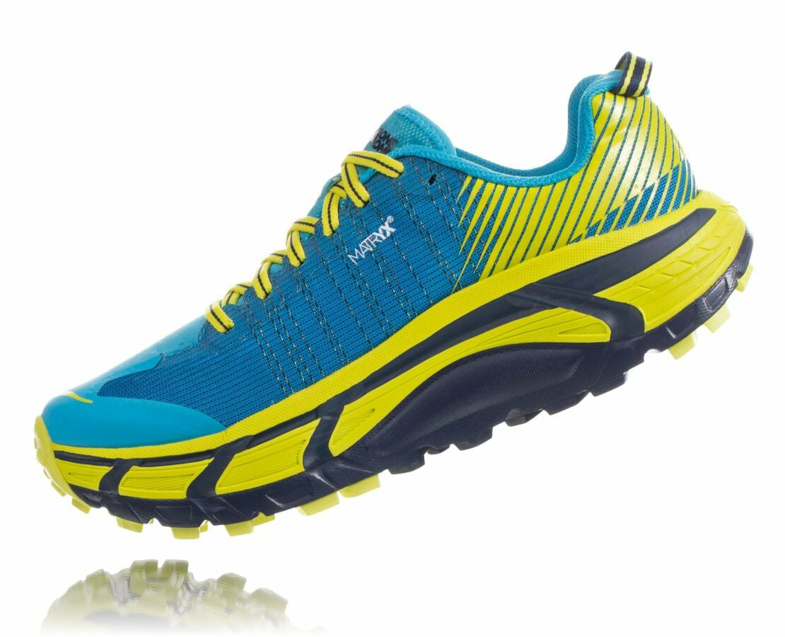 HOKA Cyan / Citrus - Women's EVO Mafate 2