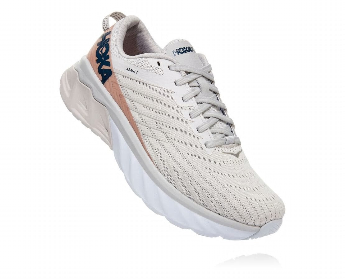 HOKA Nimbus Cloud / Lunar Rock - Women's Arahi 4