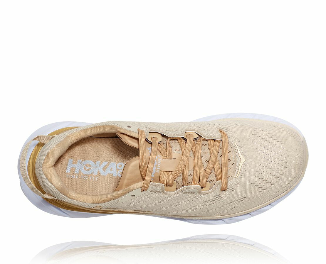 HOKA Almond Milk / White - Women's Elevon 2