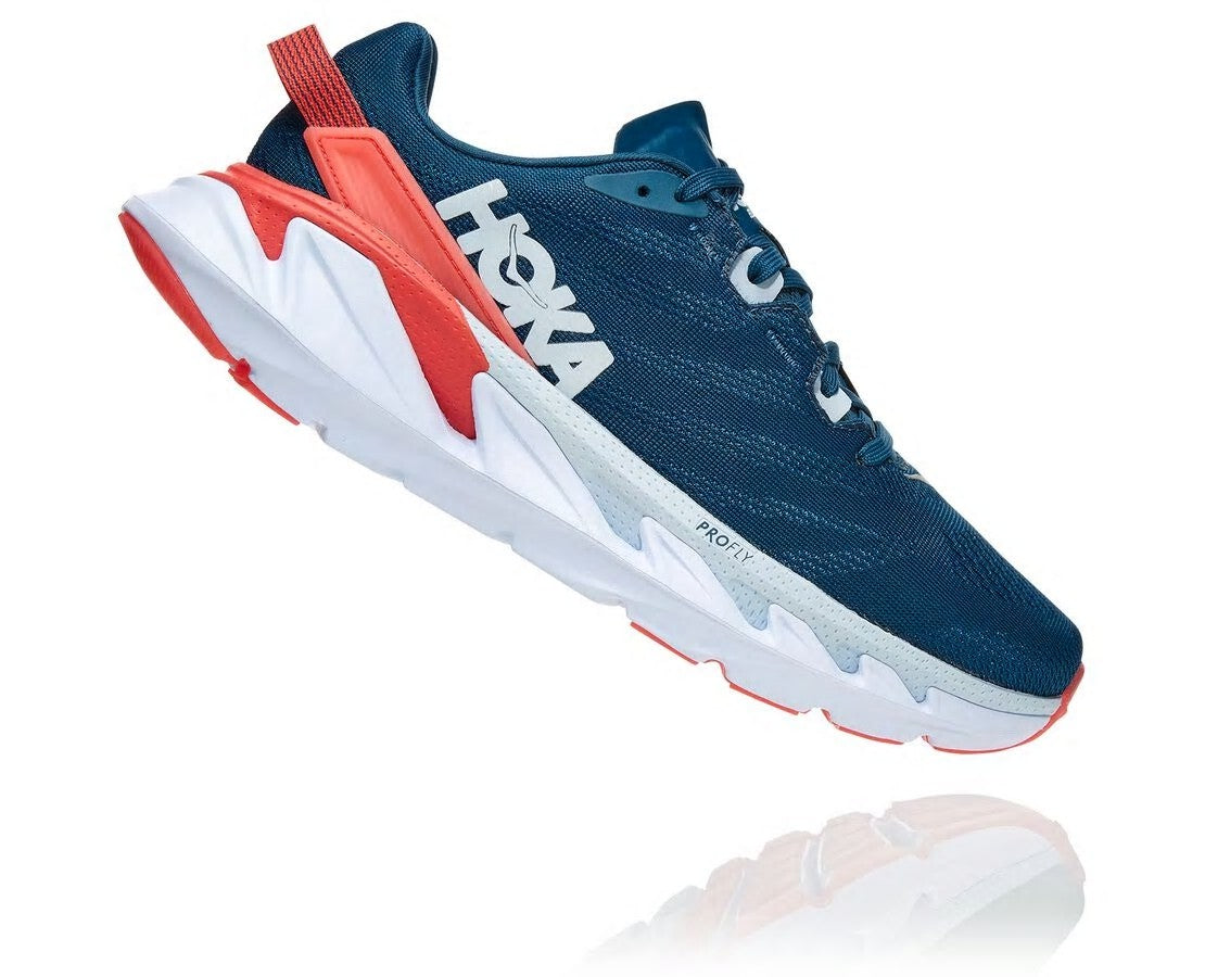 HOKA Moroccan Blue / Hot Coral - Women's Elevon 2