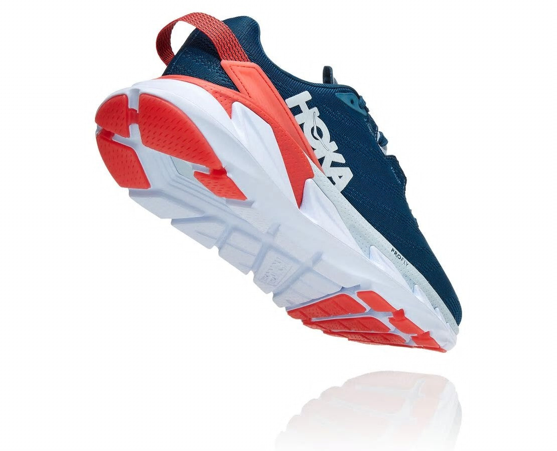HOKA Moroccan Blue / Hot Coral - Women's Elevon 2