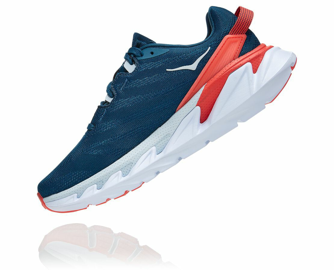 HOKA Moroccan Blue / Hot Coral - Women's Elevon 2