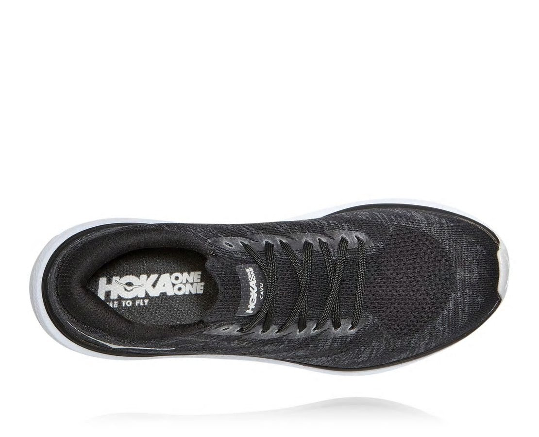 HOKA Black / White - Men's Cavu 3