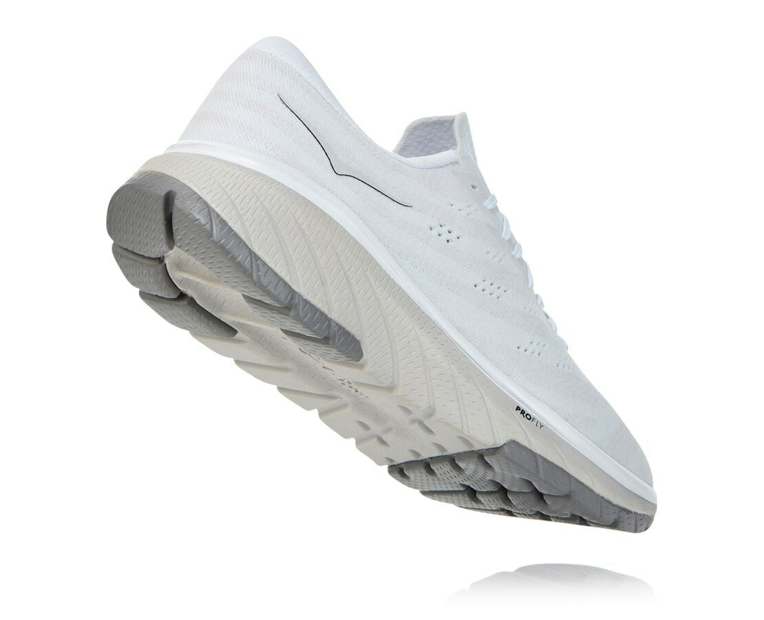 HOKA White / Nimbus Cloud - Men's Cavu 3