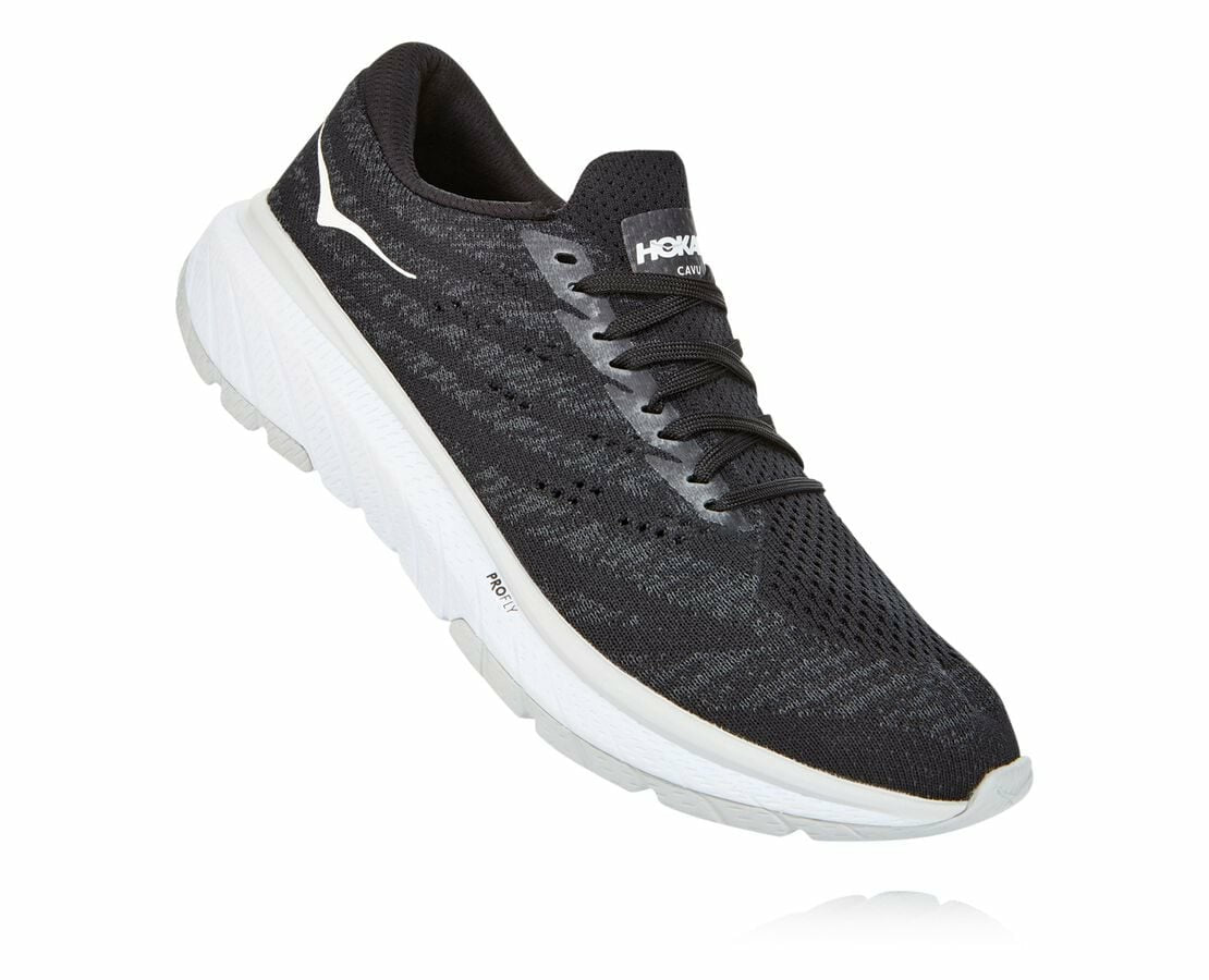 HOKA Black / White - Women's Cavu 3