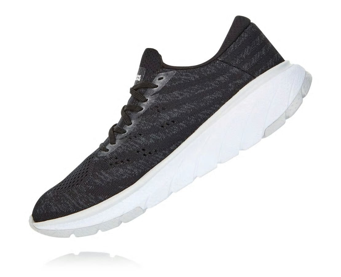 HOKA Black / White - Women's Cavu 3