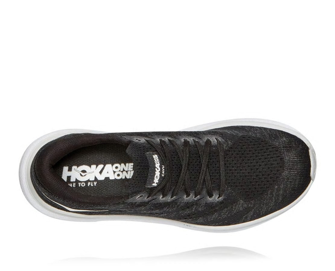 HOKA Black / White - Women's Cavu 3