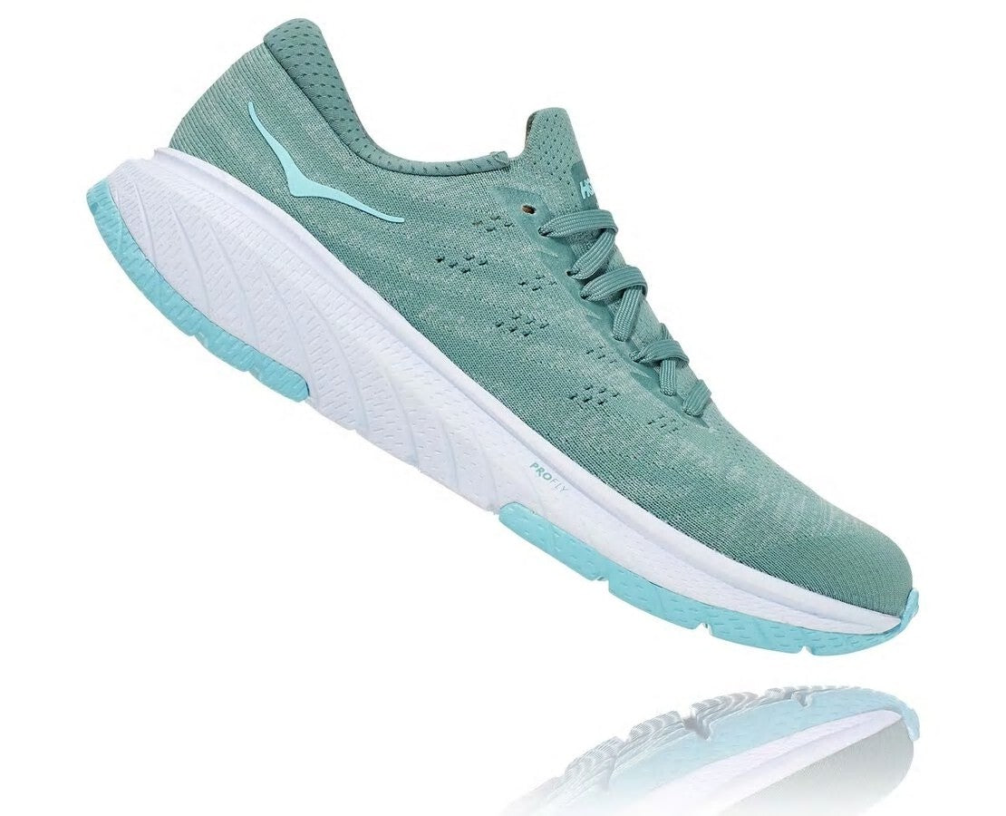 HOKA Oil Blue / White - Women's Cavu 3