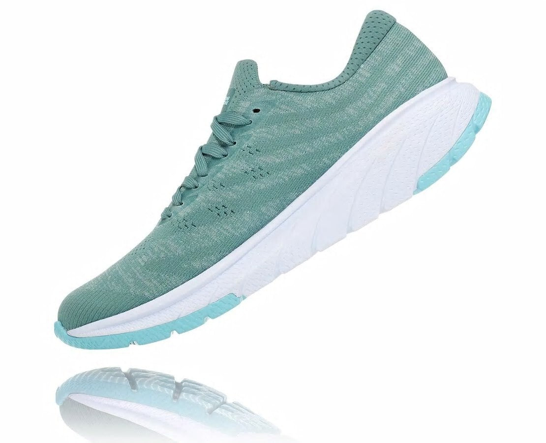 HOKA Oil Blue / White - Women's Cavu 3