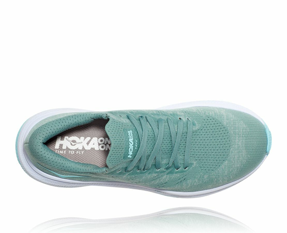 HOKA Oil Blue / White - Women's Cavu 3