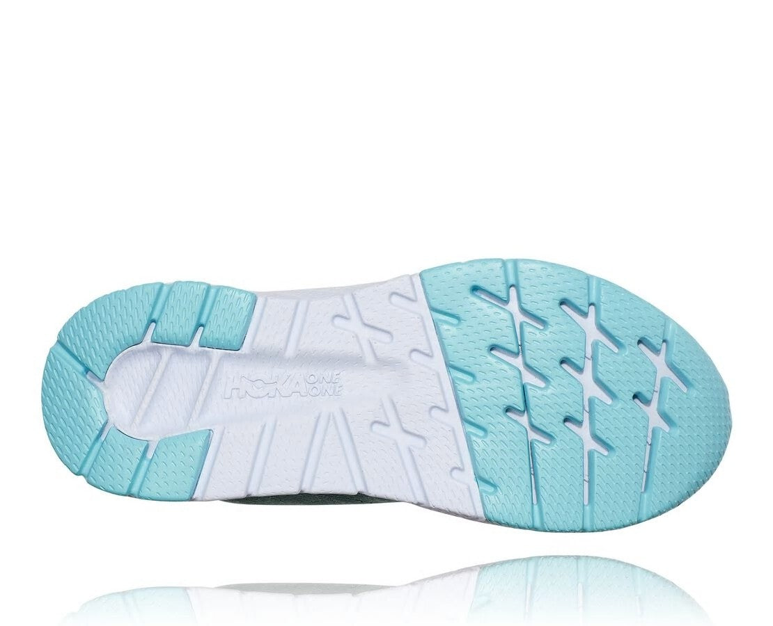 HOKA Oil Blue / White - Women's Cavu 3