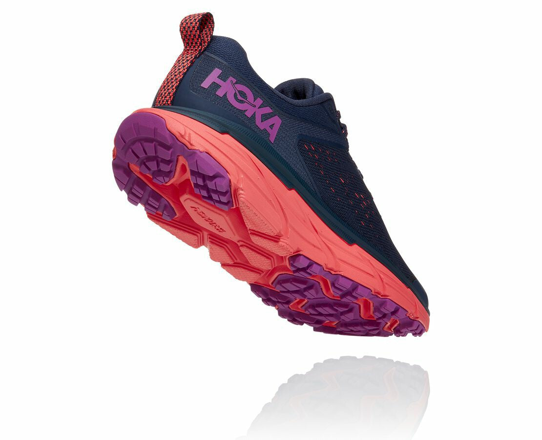 HOKA Black Iris / Hot Coral - Women's Challenger ATR 6