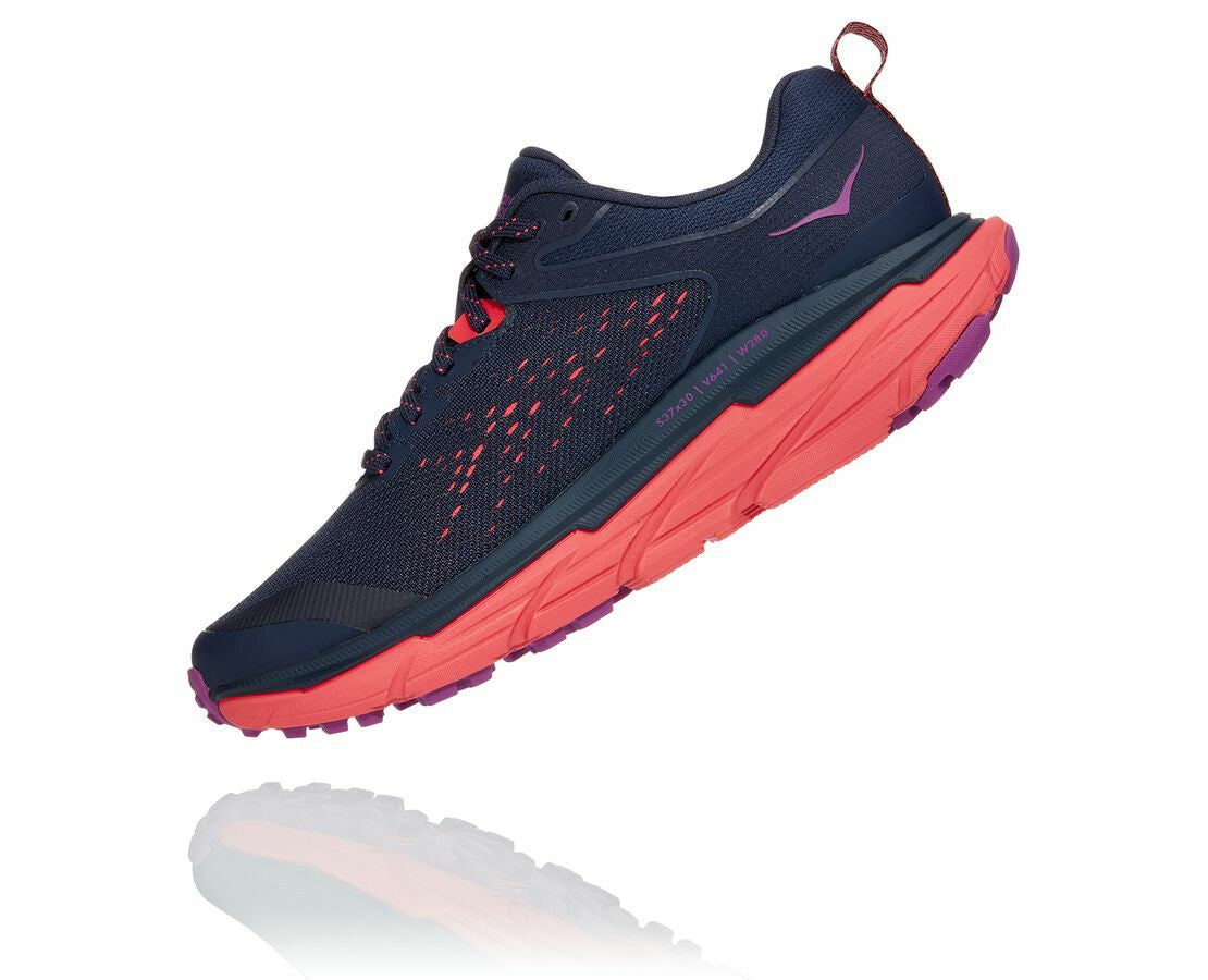 HOKA Black Iris / Hot Coral - Women's Challenger ATR 6